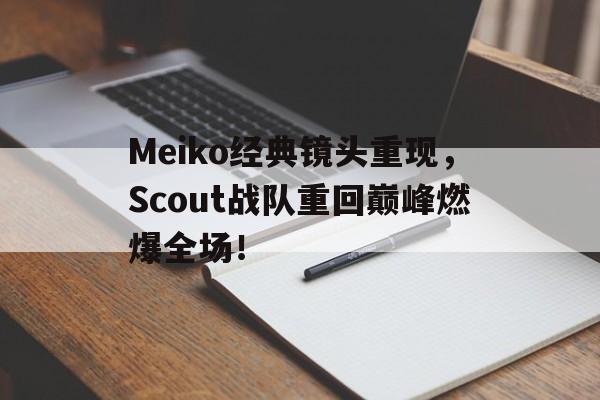 开云电子-Meiko经典镜头重现，Scout战队重回巅峰燃爆全场！